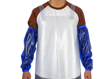 Blue PVC Waterproof Protective Sleeves