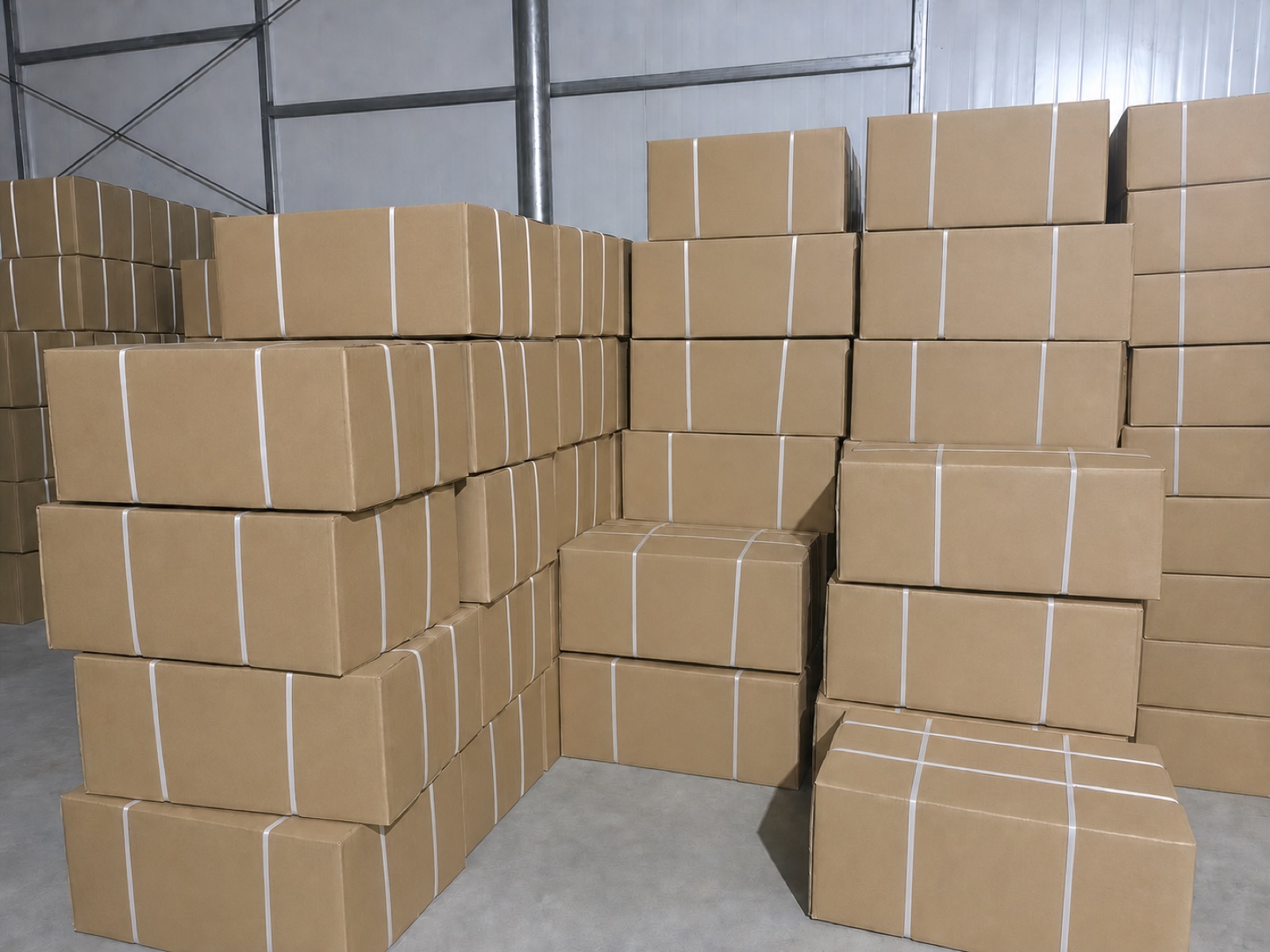 Clean carton stock for export orders