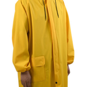 Lightweight 0.35mm yellow long waterproof clothing, cycling and hiking