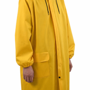 Lightweight 0.35mm yellow long waterproof clothing, cycling and hiking