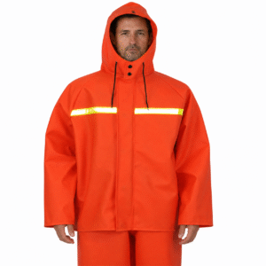 0.55mm orange PVC waterproof jacket ZL1